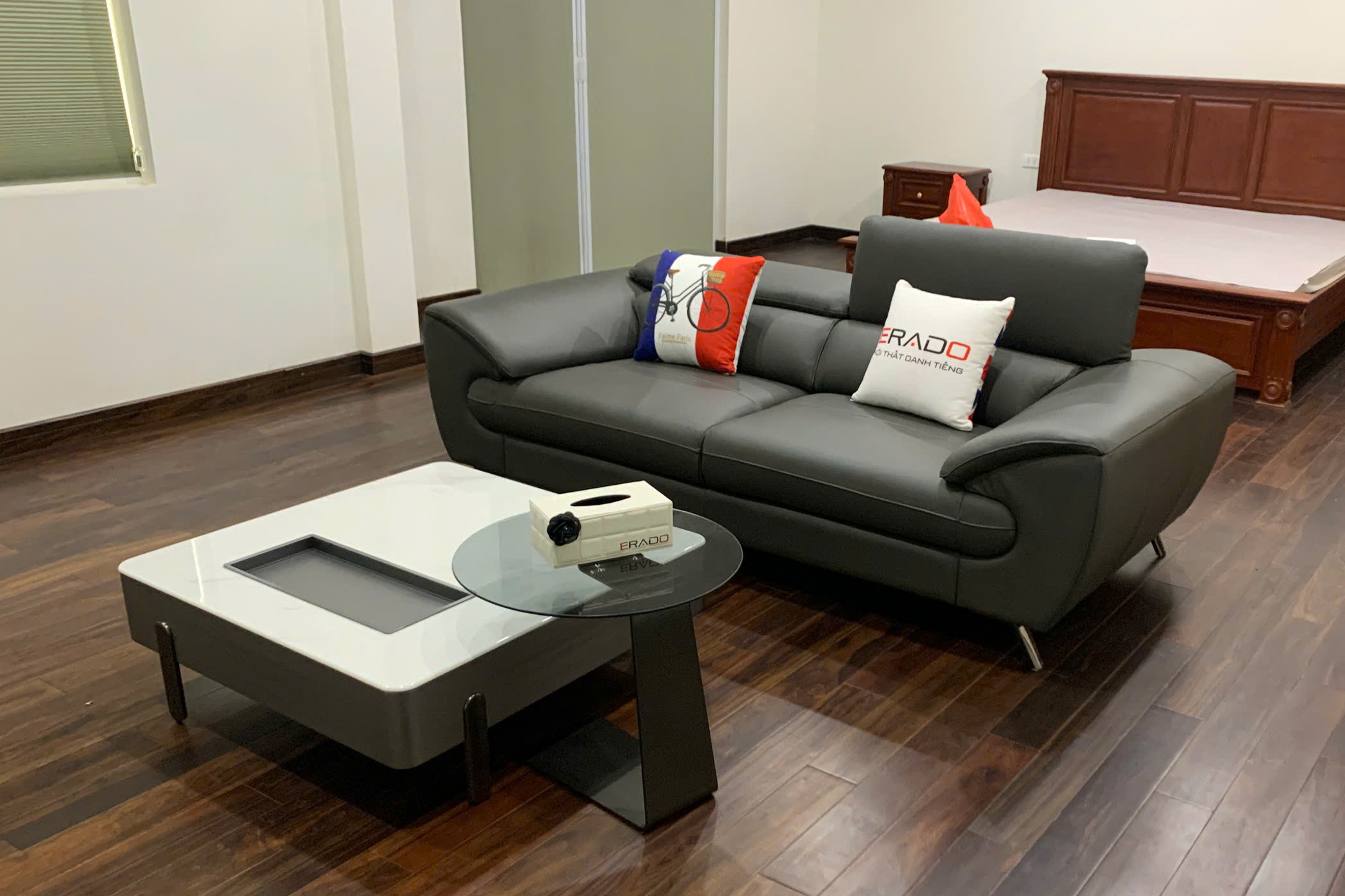 ERADO BÀN GIAO THÀNH CÔNG COMBO SOFA BÀN TRÀ CHO GIA ĐÌNH ANH HÙNG Ở THANH HOÁ